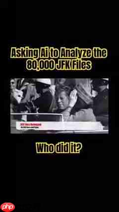 AI分析肯尼迪遇刺档案：李·哈维·奥斯瓦尔德是唯一凶手？-第1张图片-佛山资讯网