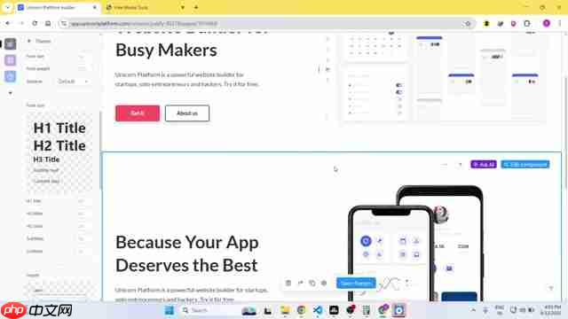 Unicorn Platform：AI驱动的免费网站构建平台-第4张图片-佛山资讯网