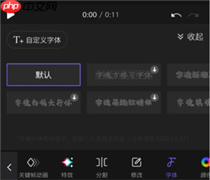 《vivacut》导入字体方法-第1张图片-佛山资讯网