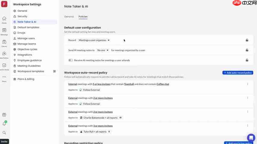 Fellow AI:保障会议隐私、安全与控制的企业级解决方案-第2张图片-佛山资讯网 Fellow AI:保障会议隐私、安全与控制的企业级解决方案-第2张图片-佛山资讯网