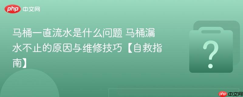 马桶一直流水是什么问题 马桶漏水不止的原因与维修技巧【自救指南】-第1张图片-佛山资讯网