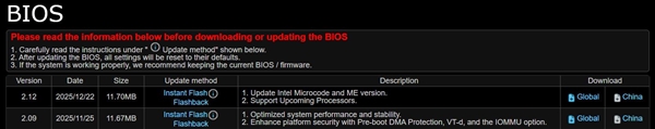 华擎发布600/800系列主板BIOS更新:支持AMD、Intel下代CPU-第1张图片-佛山资讯网 华擎发布600/800系列主板BIOS更新:支持AMD、Intel下代CPU-第1张图片-佛山资讯网