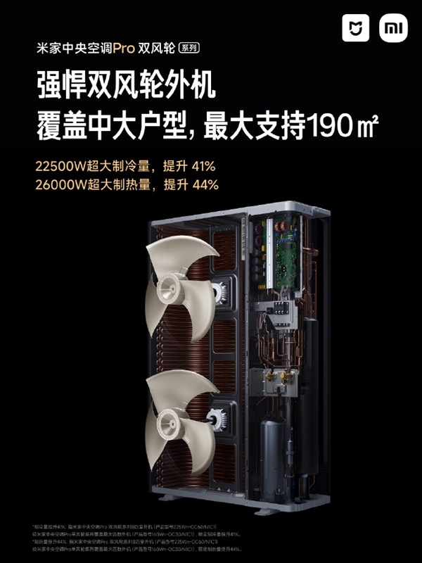 小米首款自产中央空调!米家中央空调Pro双风轮系列今晚发布-第2张图片-佛山资讯网 小米首款自产中央空调!米家中央空调Pro双风轮系列今晚发布-第2张图片-佛山资讯网