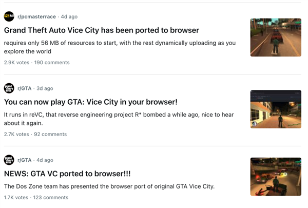 浏览器里玩《罪恶都市》？这群俄罗斯人复活了整个童年-第2张图片-佛山资讯网