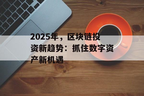2025年，区块链投资新趋势：抓住数字资产新机遇-第1张图片-佛山资讯网