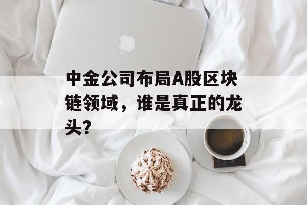 中金公司布局A股区块链领域，谁是真正的龙头？-第1张图片-佛山资讯网