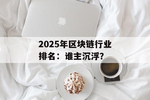 2025年区块链行业排名：谁主沉浮？-第1张图片-佛山资讯网