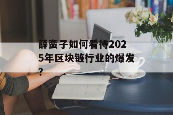 薛蛮子如何看待2025年区块链行业的爆发？-第1张图片-佛山资讯网