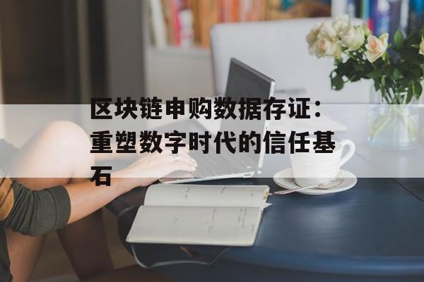 区块链申购数据存证：重塑数字时代的信任基石-第1张图片-佛山资讯网