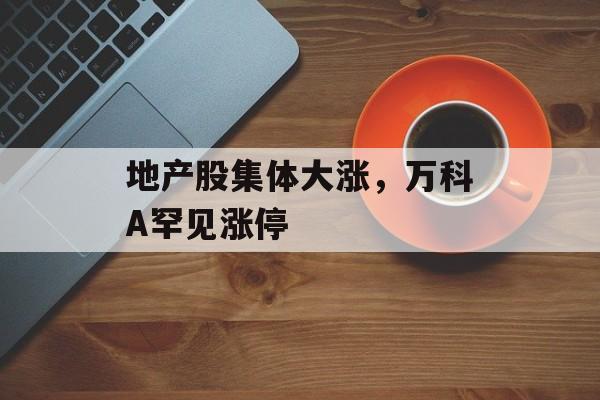 地产股集体大涨,万科A罕见涨停-第1张图片-佛山资讯网 地产股集体大涨,万科A罕见涨停-第1张图片-佛山资讯网