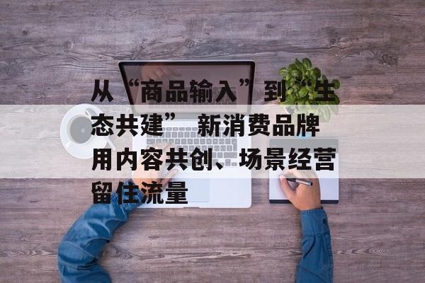 从“商品输入”到“生态共建” 新消费品牌用内容共创、场景经营留住流量-第1张图片-佛山资讯网 从“商品输入”到“生态共建” 新消费品牌用内容共创、场景经营留住流量-第1张图片-佛山资讯网