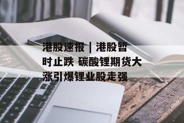 港股速报 | 港股暂时止跌 碳酸锂期货大涨引爆锂业股走强-第1张图片-佛山资讯网