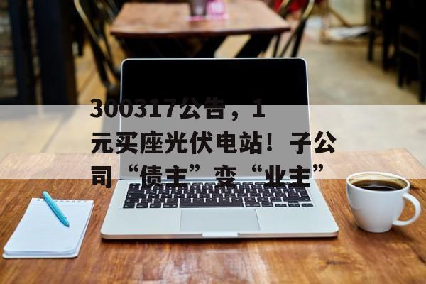 300317公告，1元买座光伏电站！子公司“债主”变“业主”-第1张图片-佛山资讯网