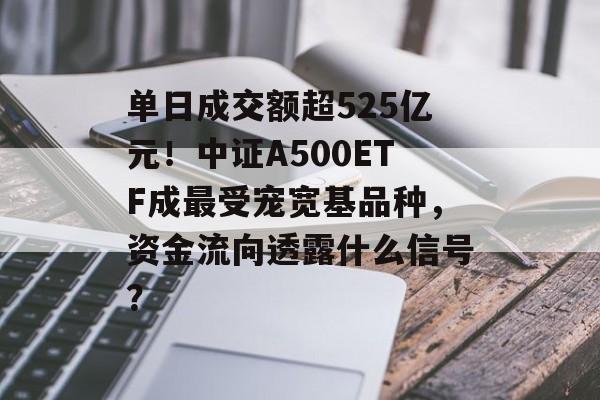 单日成交额超525亿元!中证A500ETF成最受宠宽基品种,资金流向透露什么信号?-第1张图片-佛山资讯网 单日成交额超525亿元!中证A500ETF成最受宠宽基品种,资金流向透露什么信号?-第1张图片-佛山资讯网