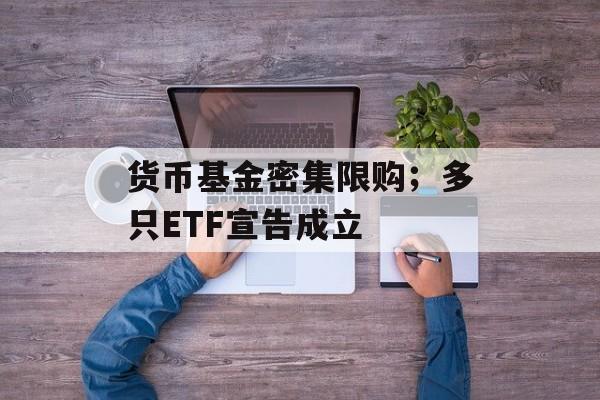 货币基金密集限购;多只ETF宣告成立-第1张图片-佛山资讯网 货币基金密集限购;多只ETF宣告成立-第1张图片-佛山资讯网