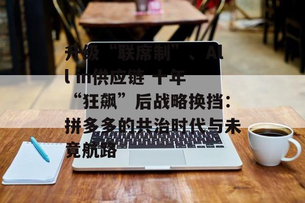 升级“联席制”、All in供应链 十年“狂飙”后战略换挡：拼多多的共治时代与未竟航路-第1张图片-佛山资讯网