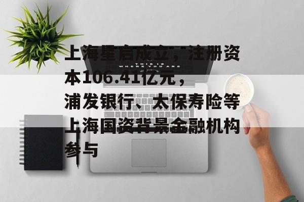 上海星启成立，注册资本106.41亿元，浦发银行、太保寿险等上海国资背景金融机构参与-第1张图片-佛山资讯网