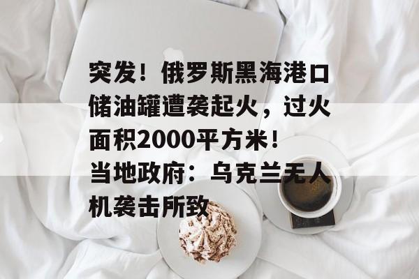 突发！俄罗斯黑海港口储油罐遭袭起火，过火面积2000平方米！当地政府：乌克兰无人机袭击所致-第1张图片-佛山资讯网